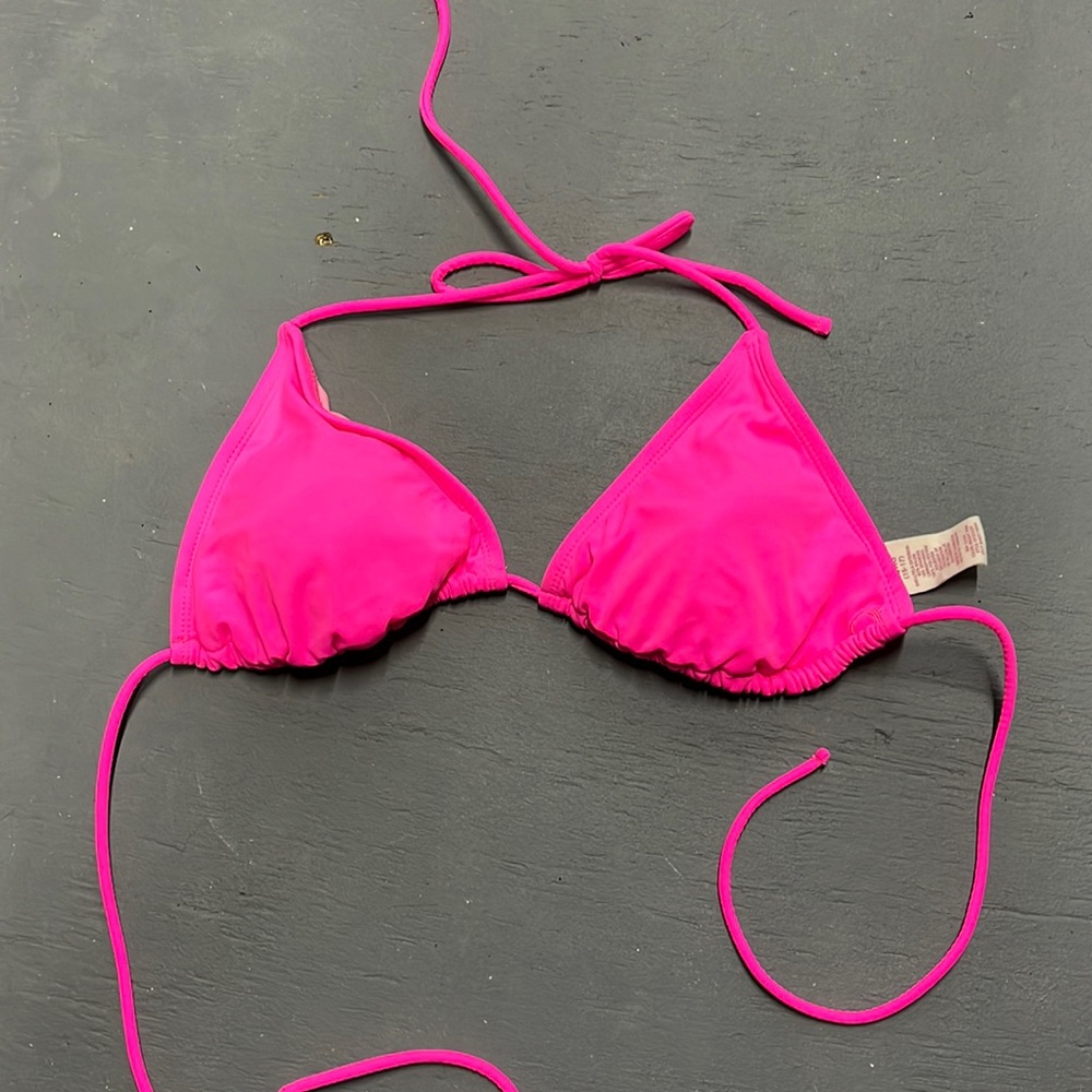 Hot pink Walmart bathing suit set